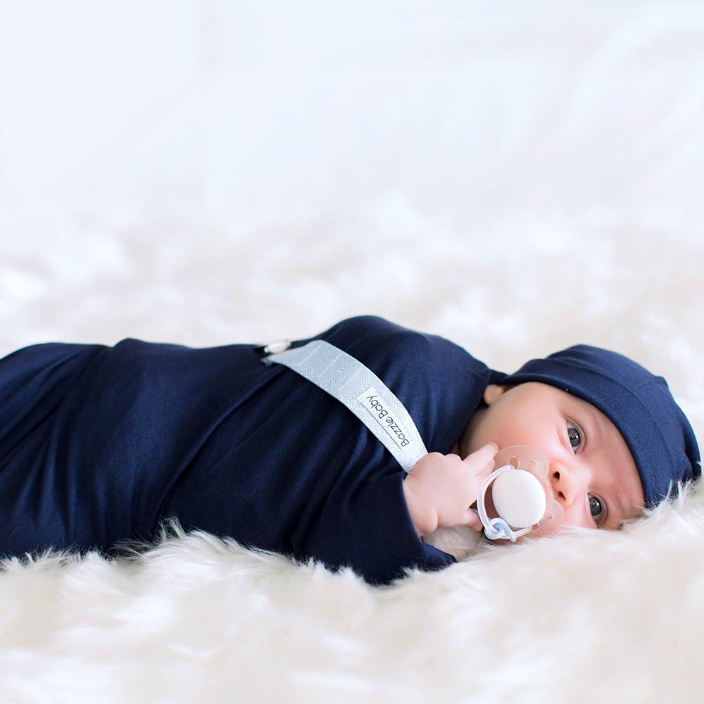 Forever™ Swaddle + Hat Sets: Assorted Colors