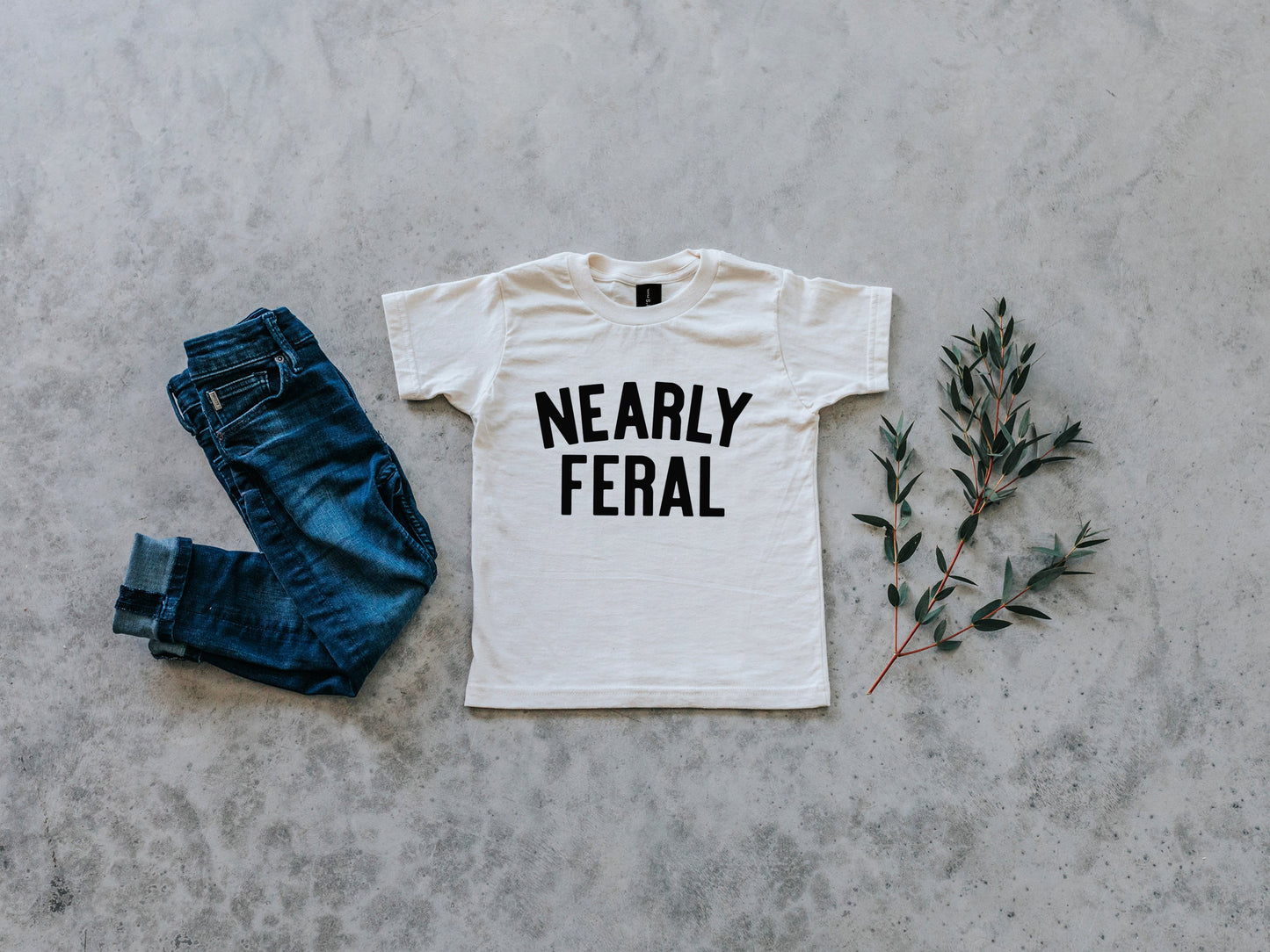 Nearly Feral Organic Baby & Kids Tee
