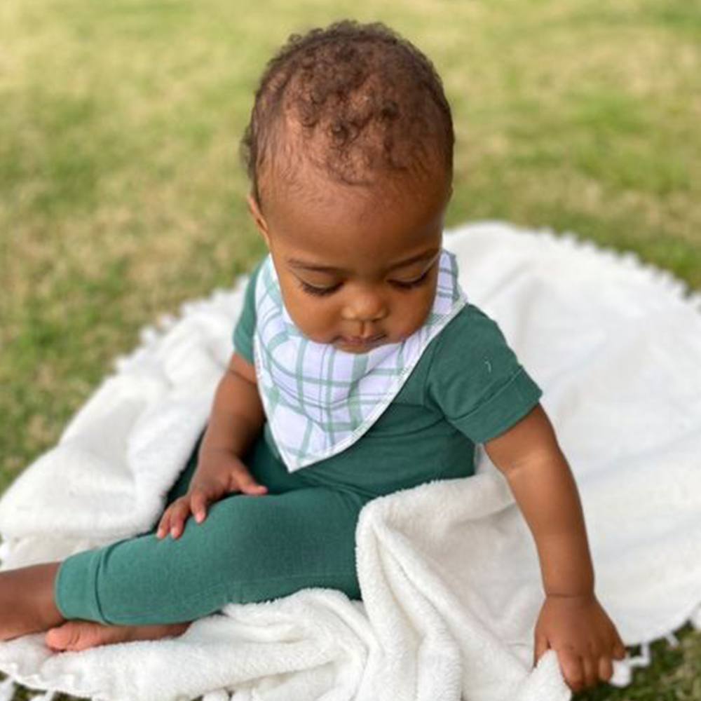 Bazzle Baby Bandana Bib 4-Pack - Various Colors