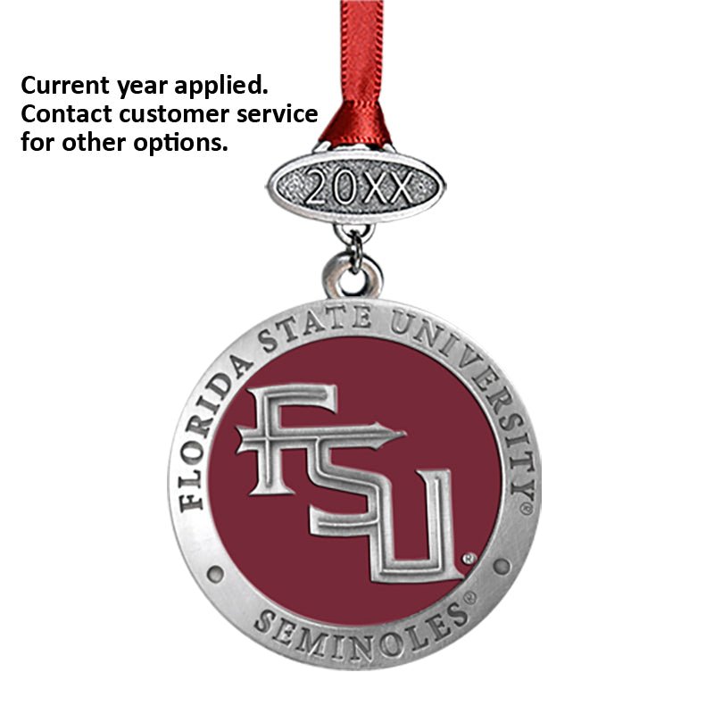Florida State University FSU Logo Ornament