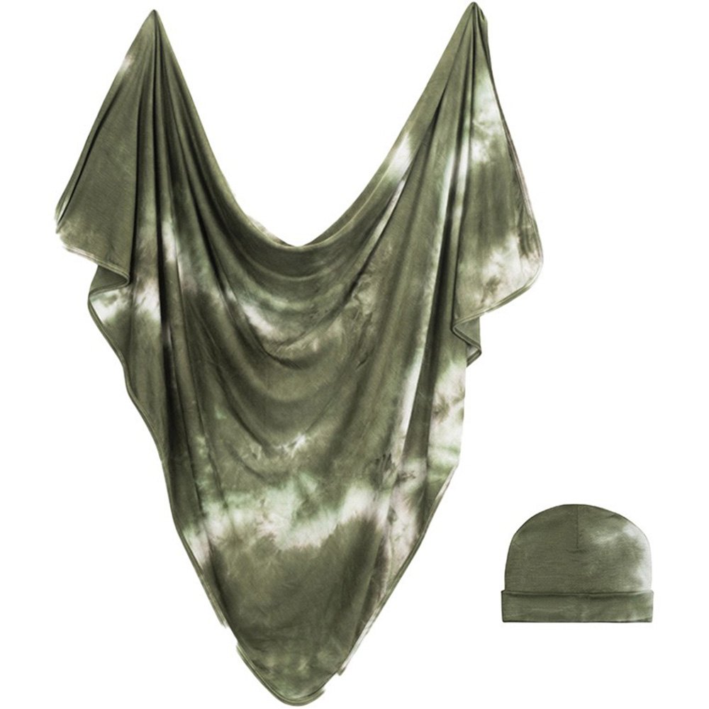 Forever™ Swaddle + Hat Sets: Assorted Colors