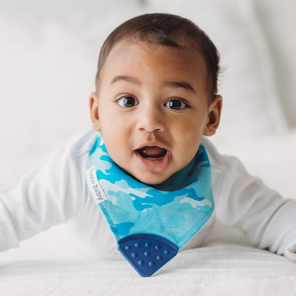 Banda Bib with Teether Attached  - Various Colors