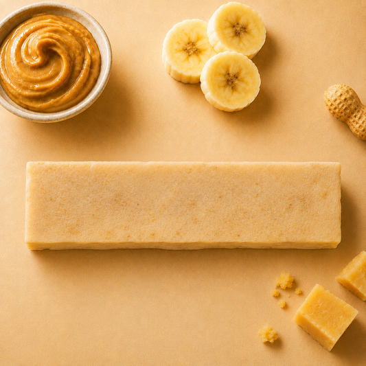 Peanut Butter Banana Chews for Dogs