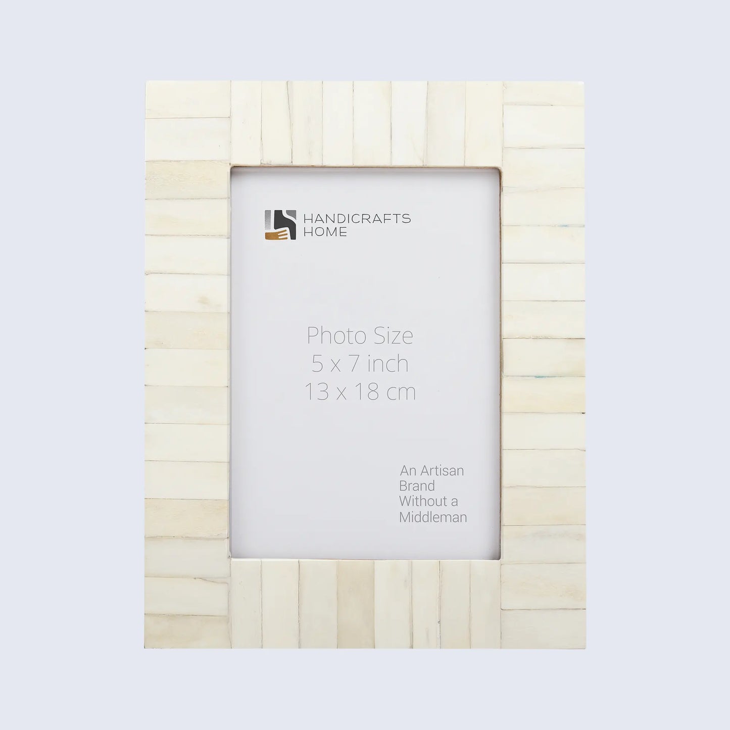 Picture Frame Classic Collection Bone Inlay White – 4x6 & 5x7"Make to Order