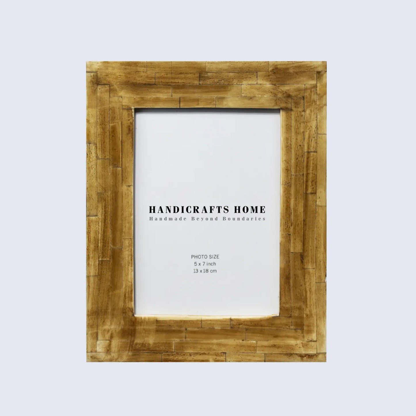 Brown Bone Inlay Picture Frame | Antique Collection | 4x6 5x7