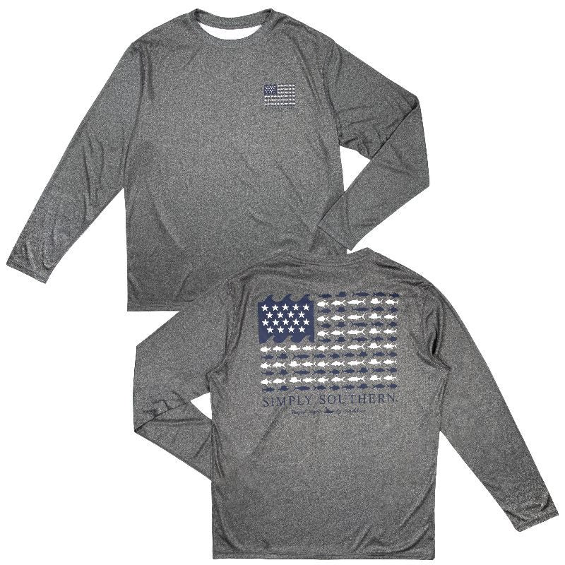 Rash Guard - Fish - S23 - Simply Southern