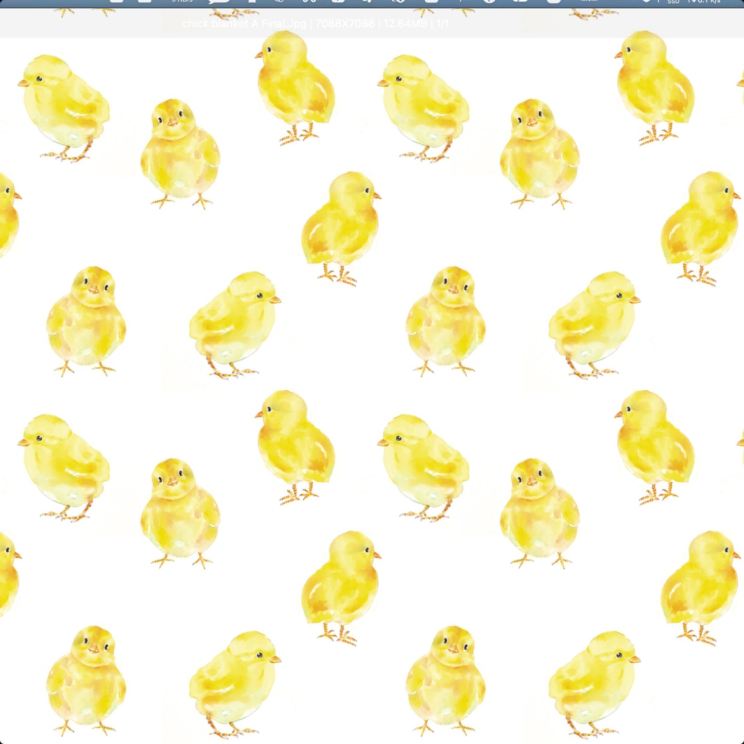Peep Peep Swaddle Blanket