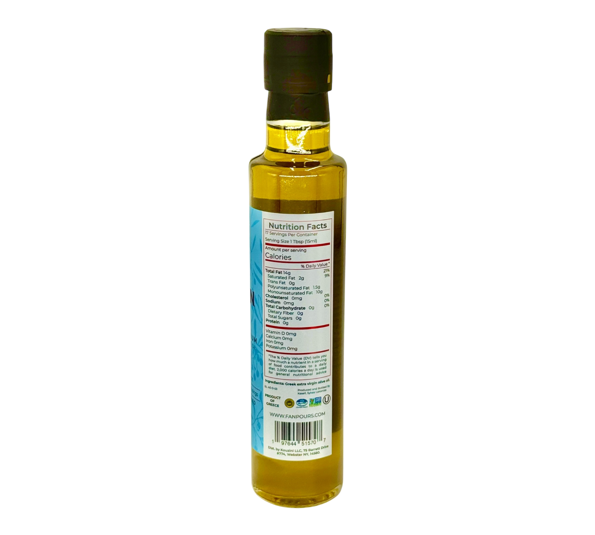 UCONN Huskies Extra Virgin Olive Oil