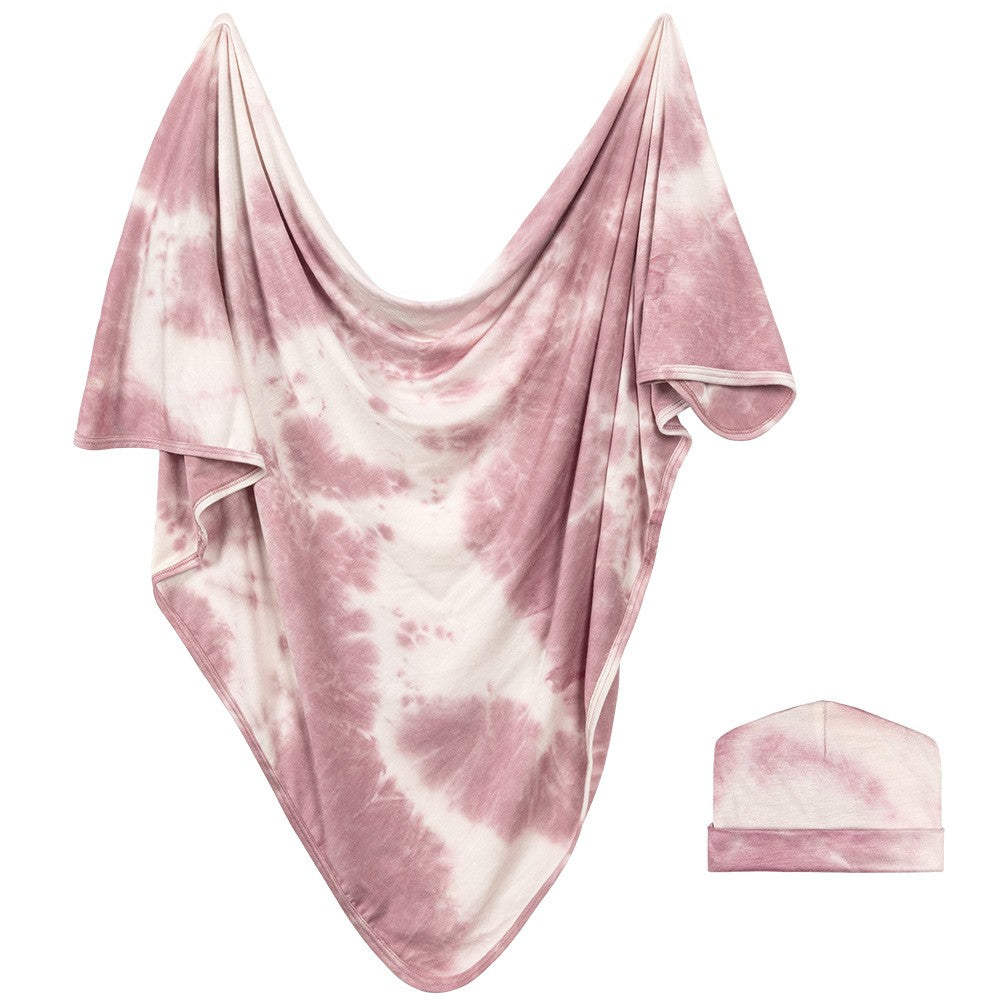 Forever™ Swaddle + Hat Sets: Assorted Colors