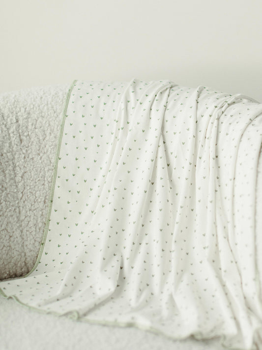 Receiving Blanket - Hearts