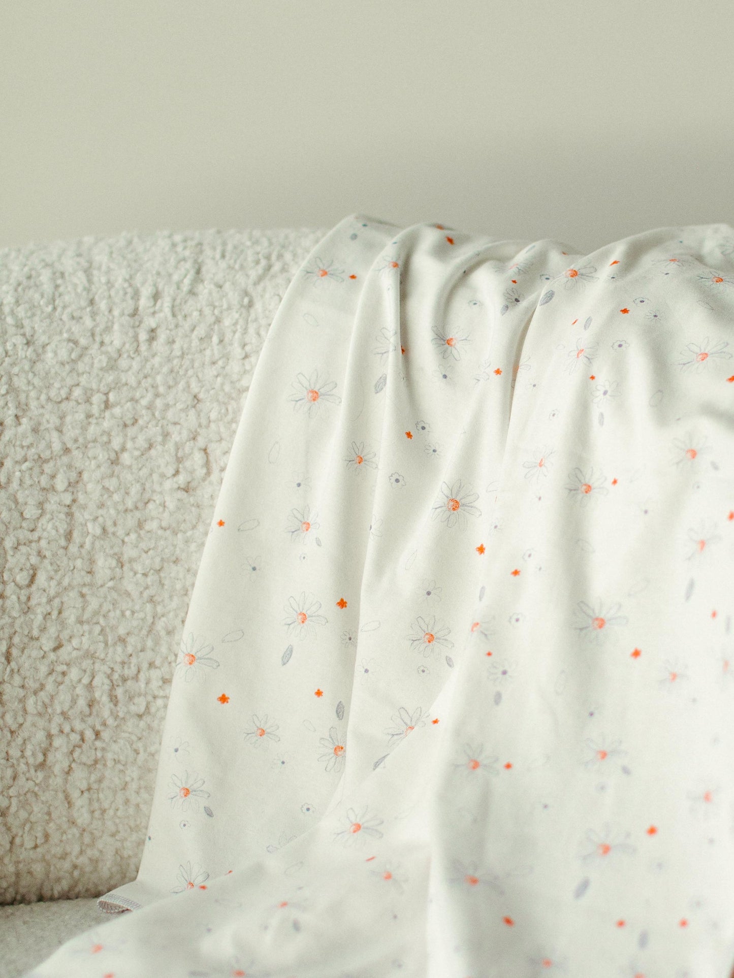 Receiving Blanket - Shadow Floral