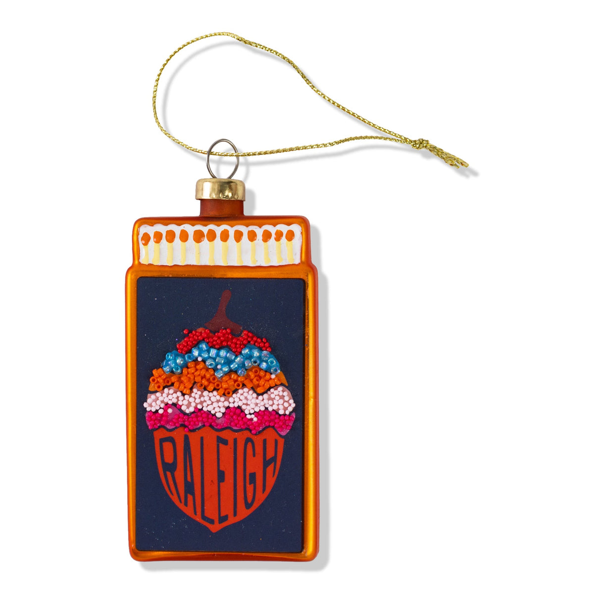 Matchbook Ornament - Raleigh
