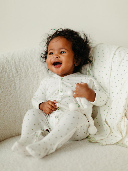 Receiving Blanket - Hearts