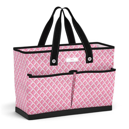 Garden Gate Pink Ben Pocket Tote | Scout Bags