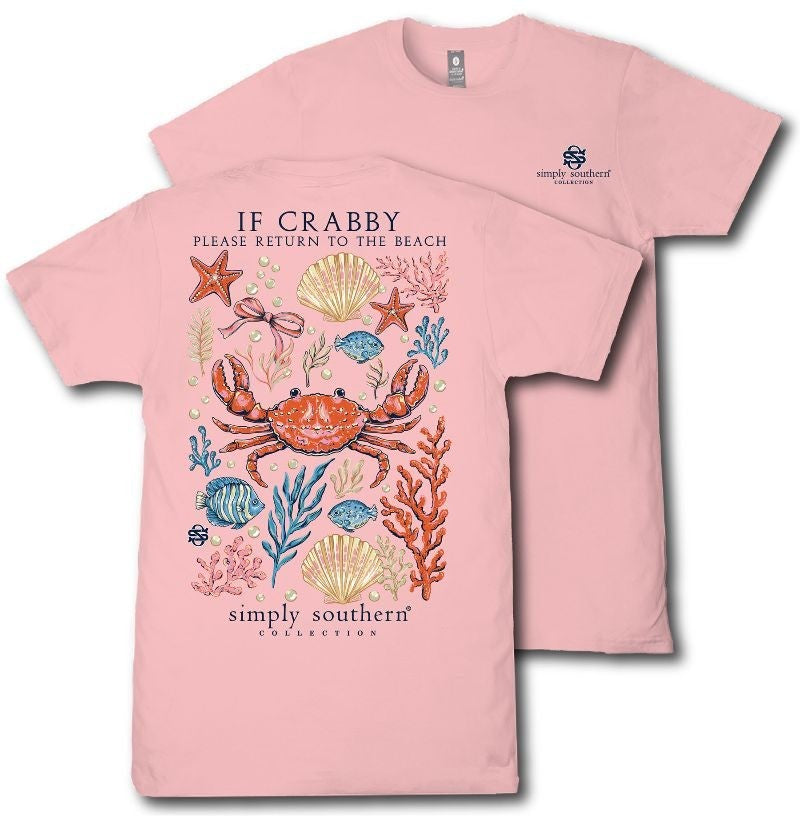If Crabby Please Return To The Beach - S26 - SS - YOUTH T-Shirt