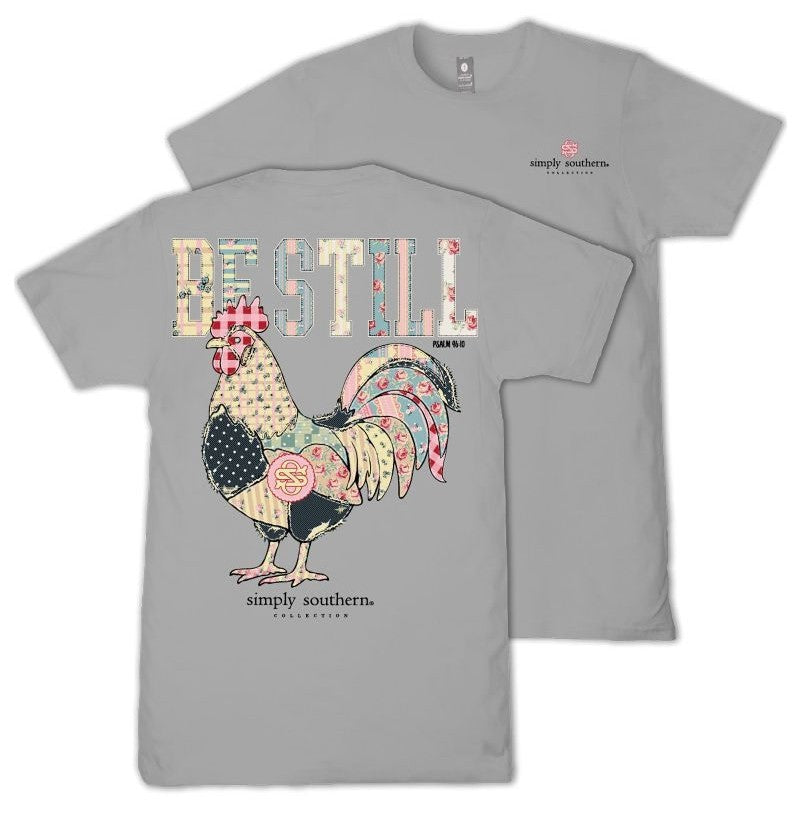 Be Still - Rooster - Patchwork - F26 - SS - YOUTH T-Shirt