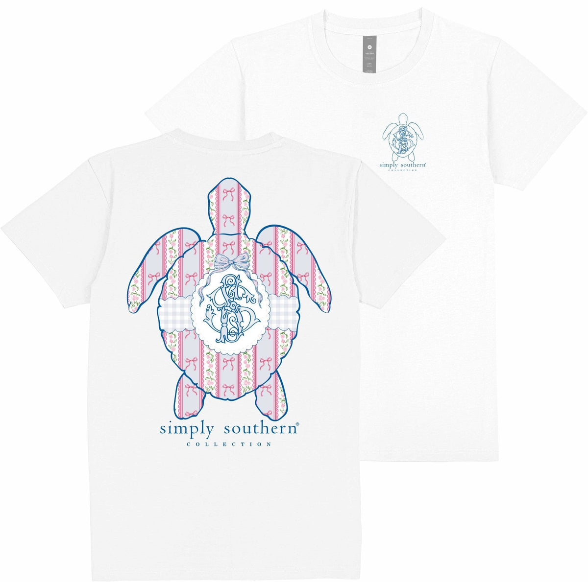 Save The Turtles - Coquette - Pink Bows - SS - S25 - YOUTH T-Shirt