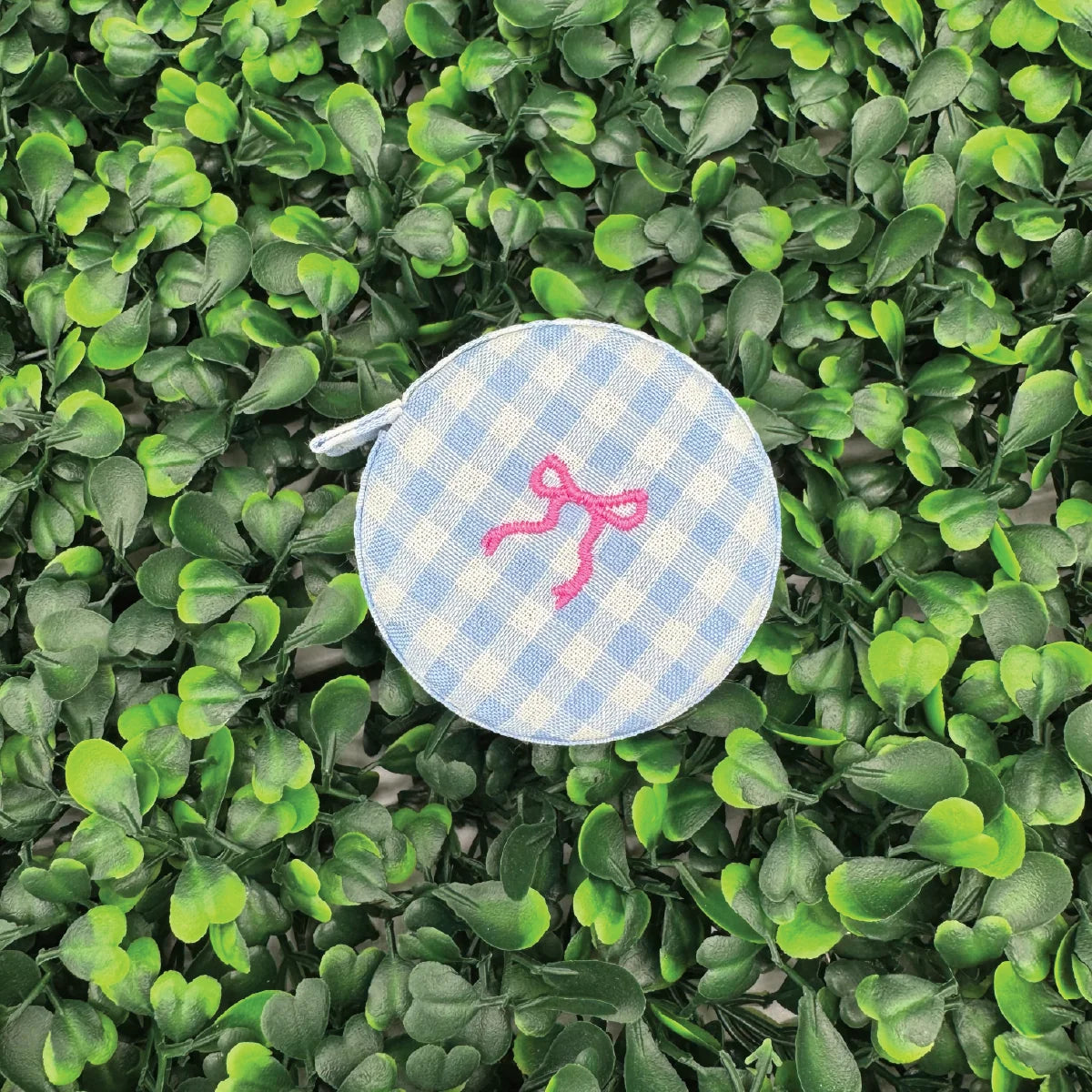 Simply Southern® Light Blue Gingham Tape Measure