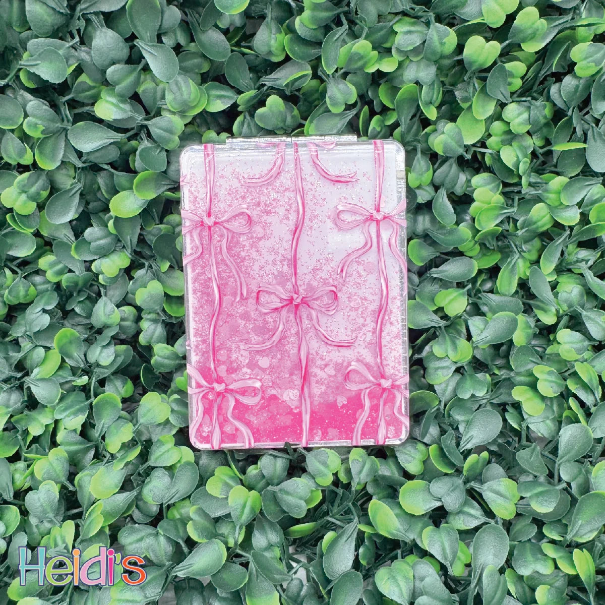 Simply Southern® Magnifying Compact Mirror: Bow