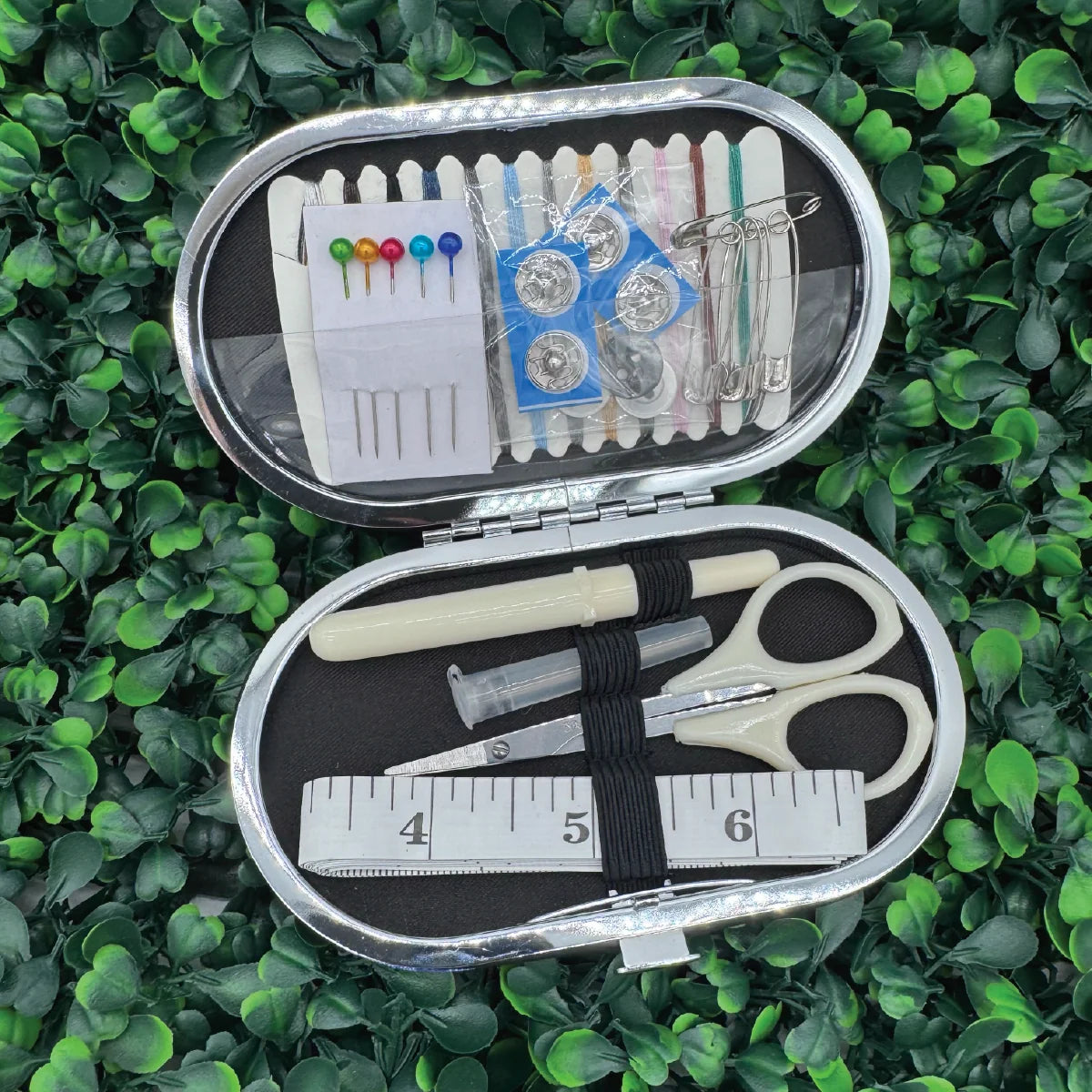 Simply Southern® Navy Gingham Sewing Kit