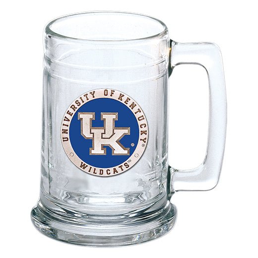 Kentucky Wildcats UK Logo Stein, 15 oz