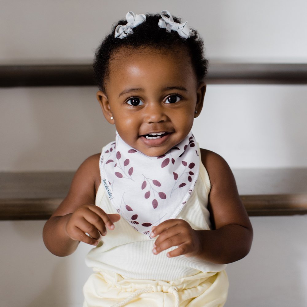 Sloane Organic Bandana Bib 4-Pack