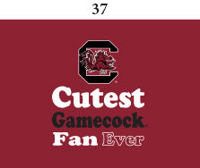 South Carolina Infant Lap Shoulder Creeper Print