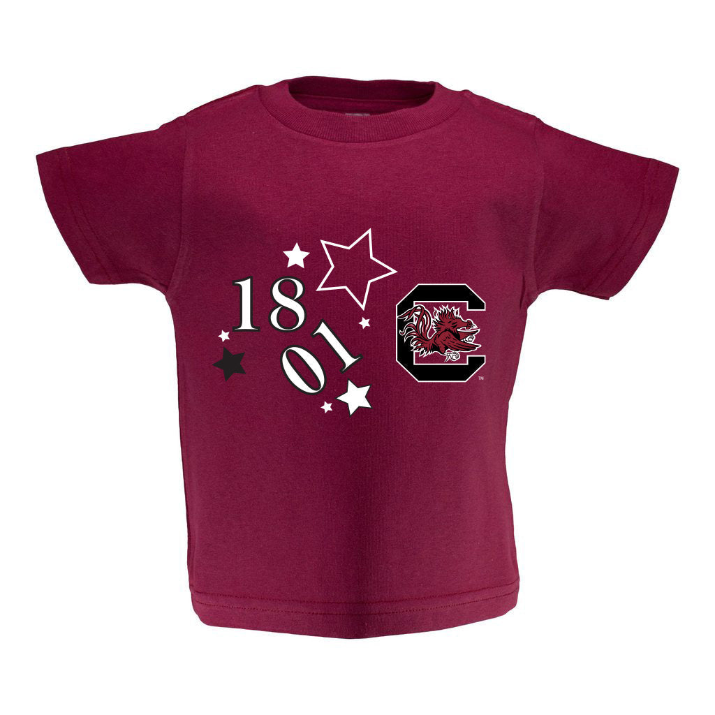 South Carolina Toddler Short Sleeve T Shirt Print