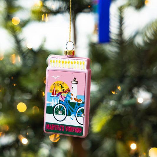 Matchbook Ornament - Martha's Vineyard