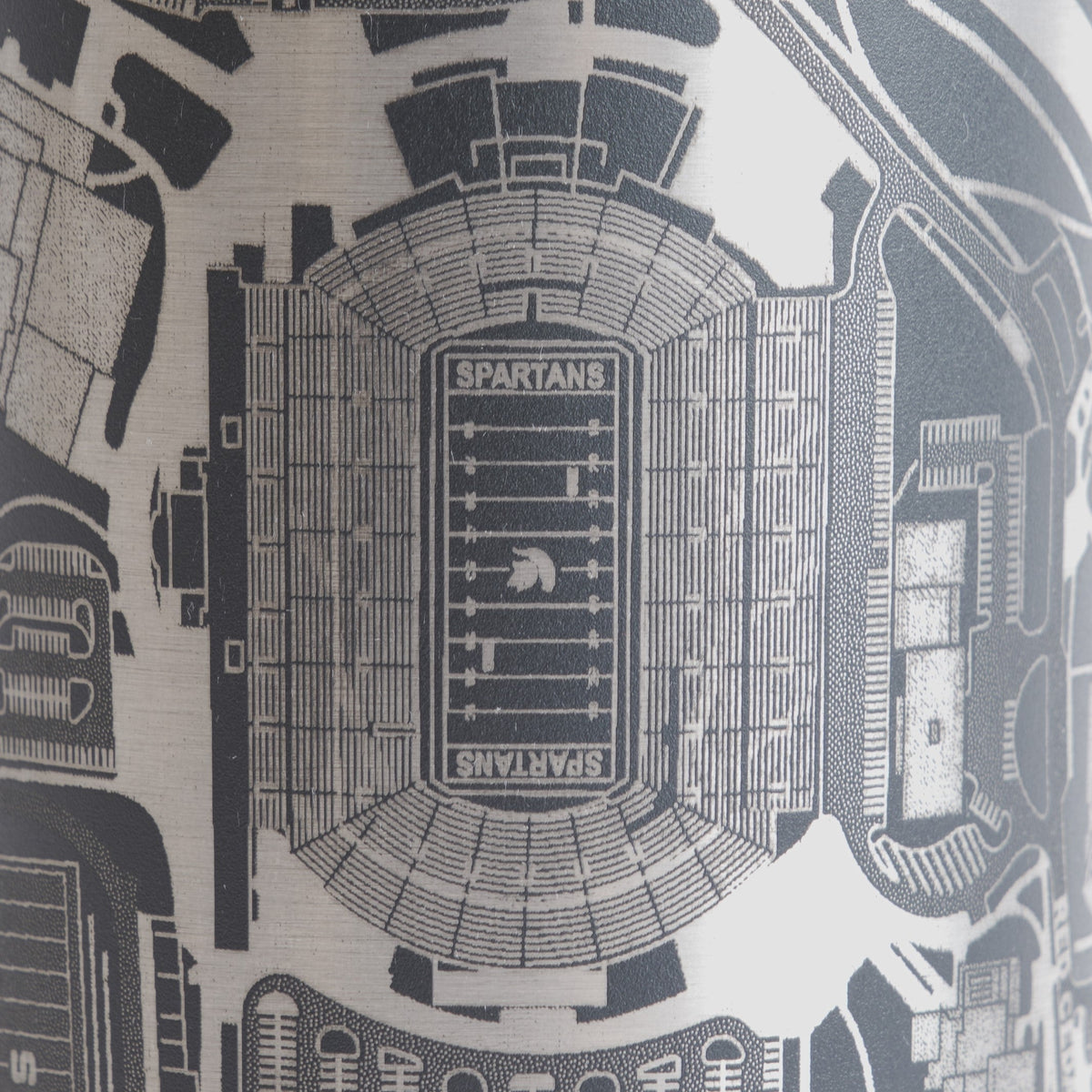 East Lansing, Michigan Tumbler Art (Spartan Stadium)