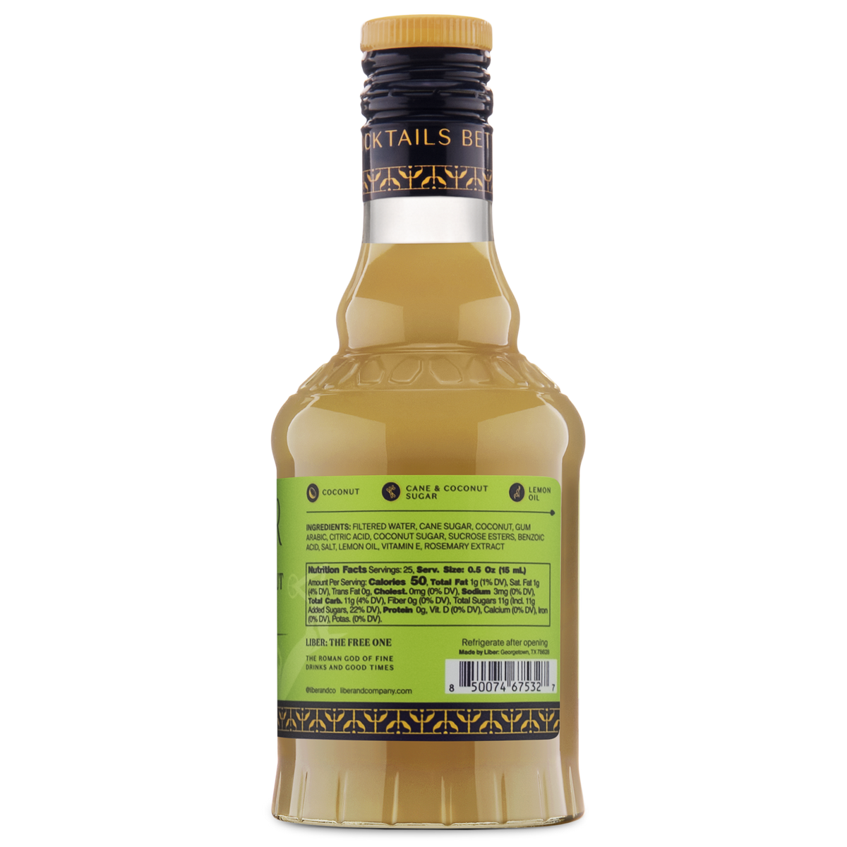 Toasted Coconut Syrup
