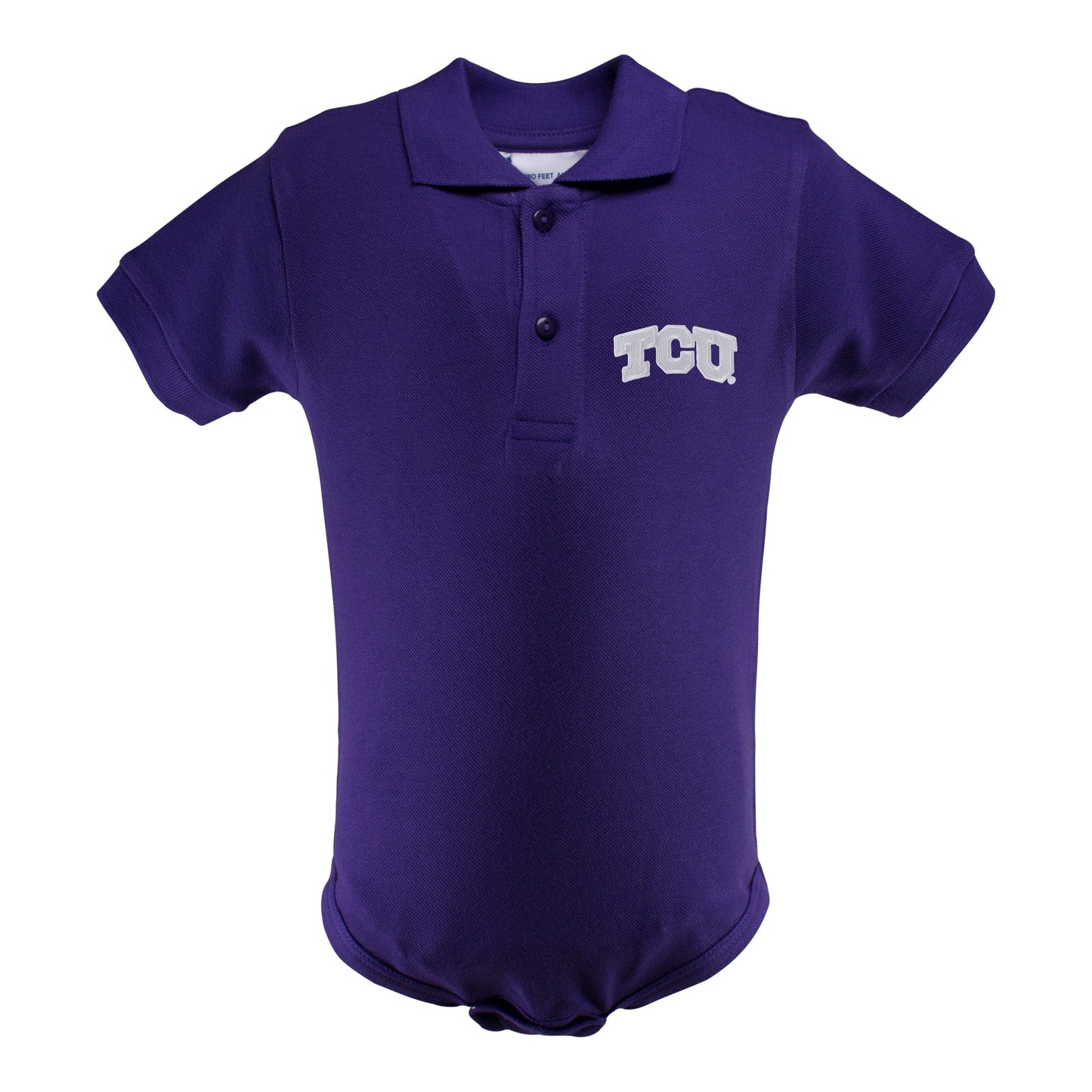 Texas Christian University Golf Shirt Romper