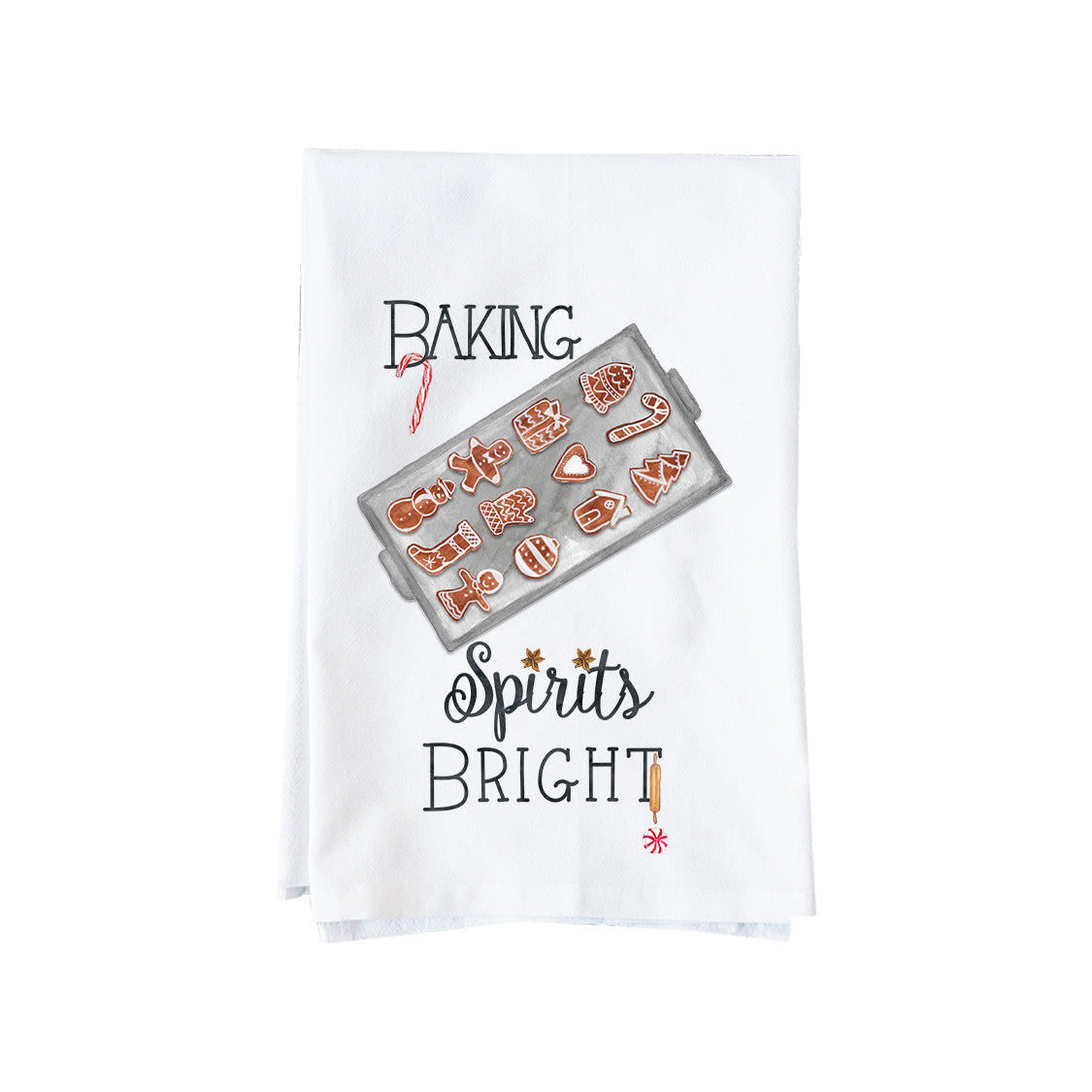 Baking Spirits Bright Kitchen Towel