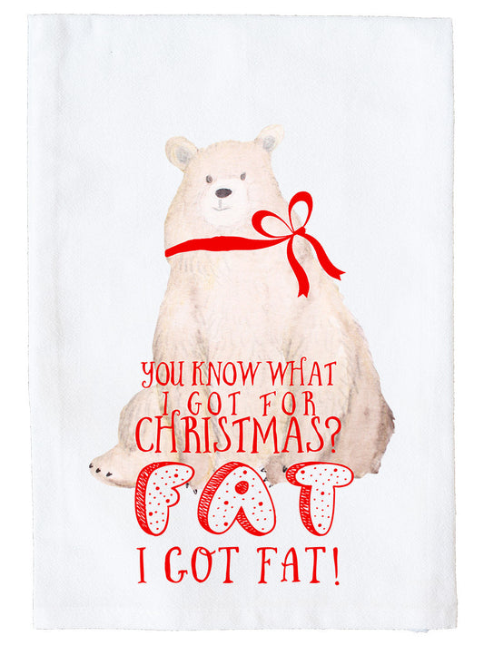 Christmas Fat Kitchen Towel