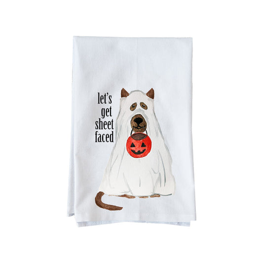 Let's Get Sheet Faced Kitchen Towel
