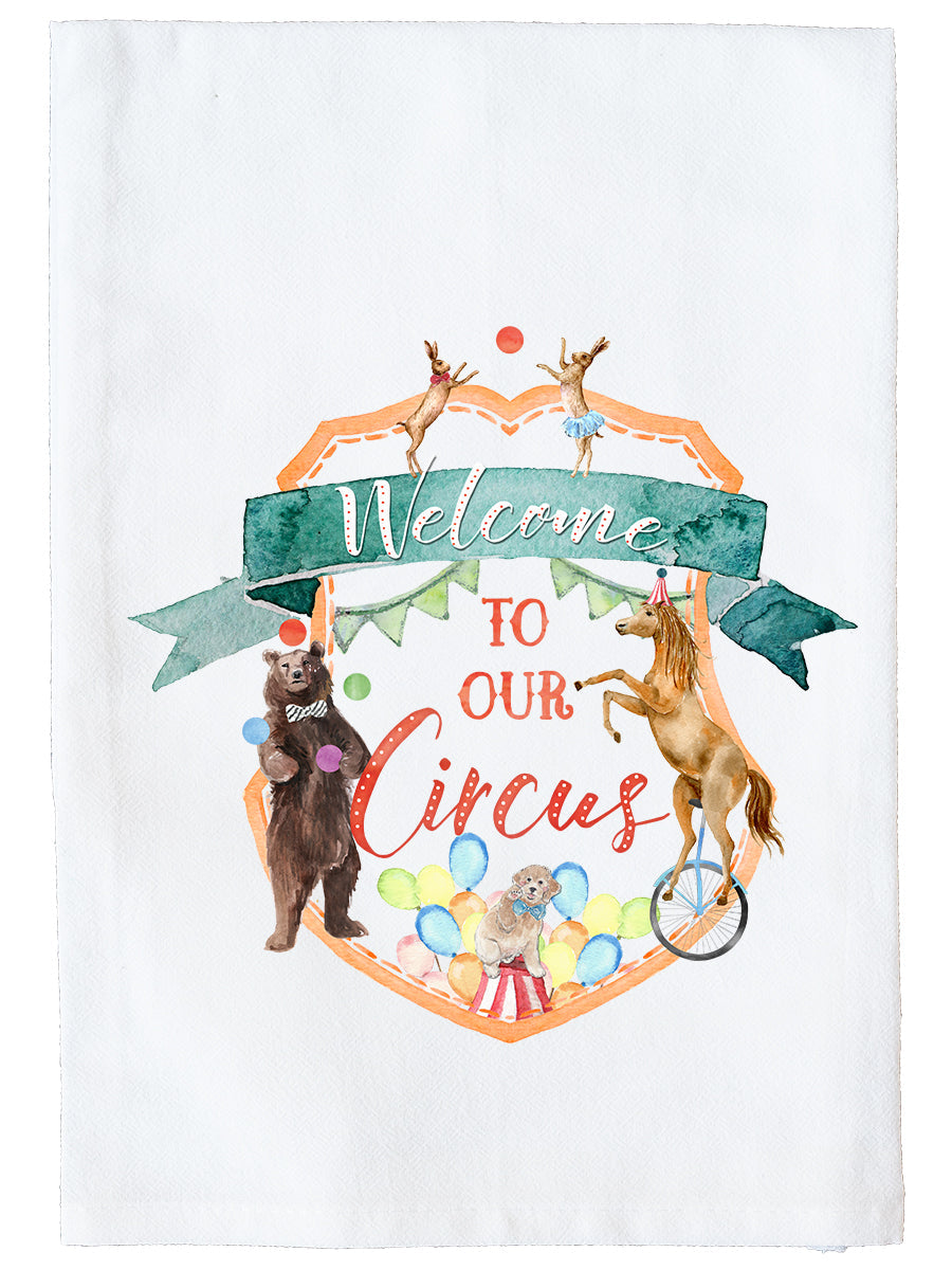 Welcome to the Circus Kitchen Towel