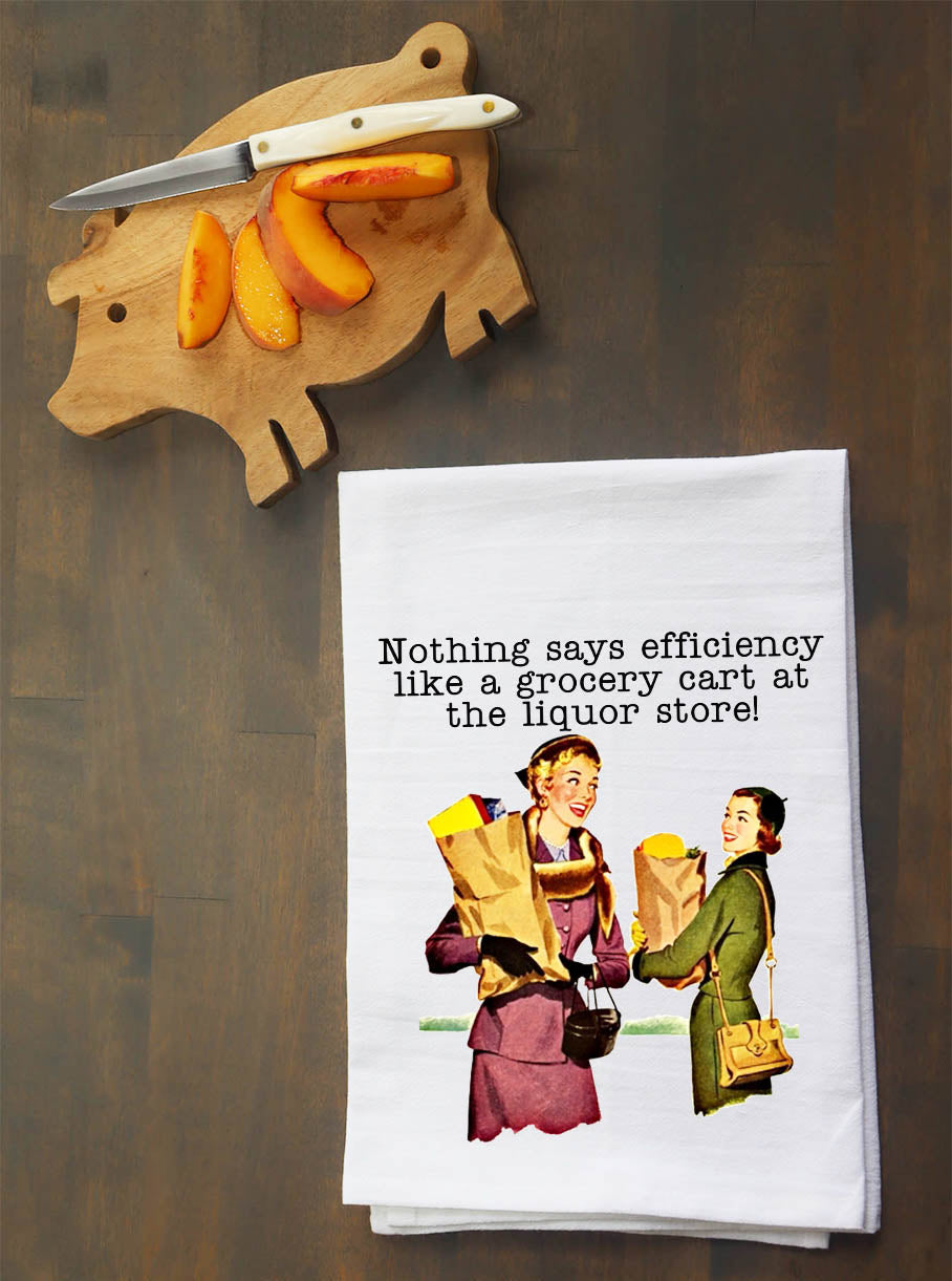 Nothing Says Efficiency Kitchen Towel