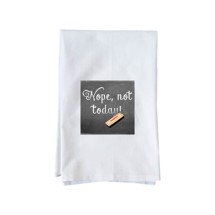 Eraser Not Today  Kitchen Towel