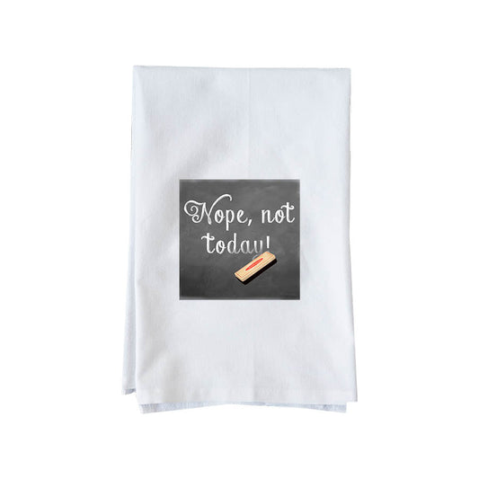 Eraser Not Today  Kitchen Towel