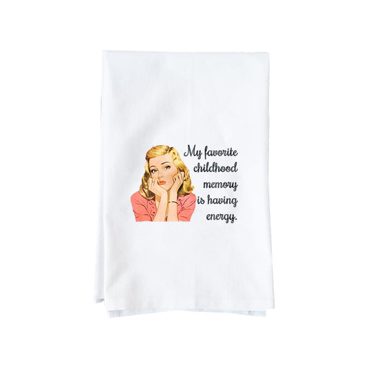 Childhood Memory Kitchen Towel