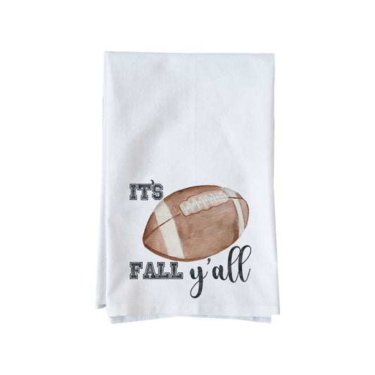It's Fall Y'all Football Kitchen Towel