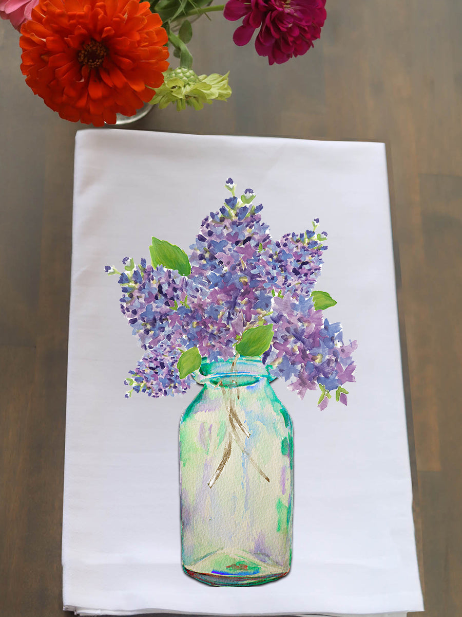 Lilacs Kitchen Towel