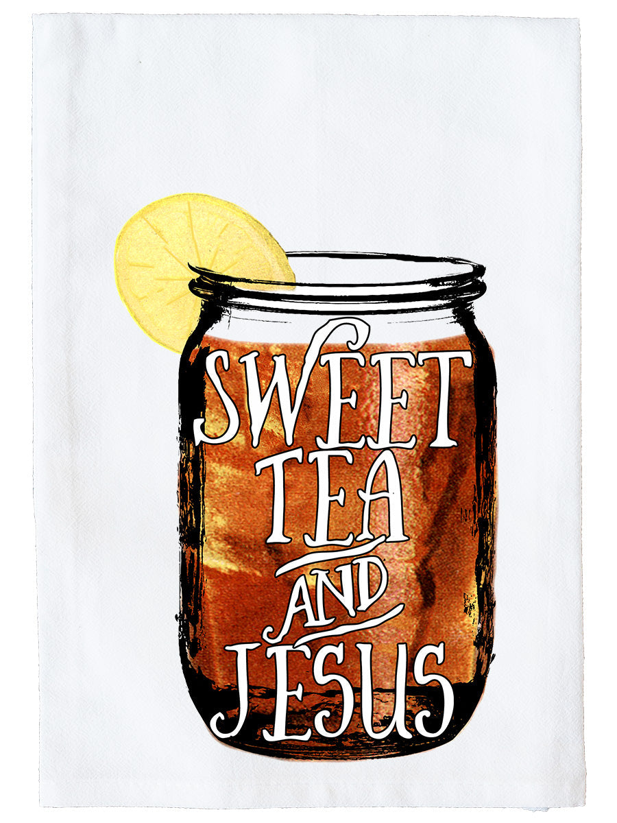 Sweet Tea and Jesus Kitchen Towel