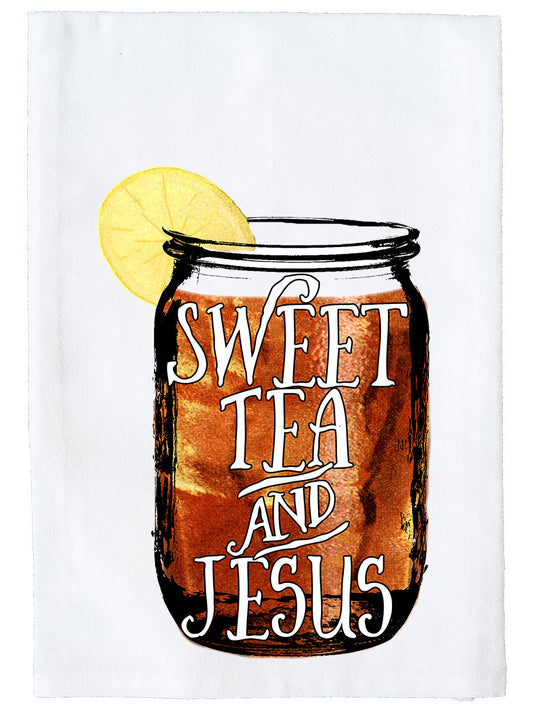 Sweet Tea and Jesus Kitchen Towel
