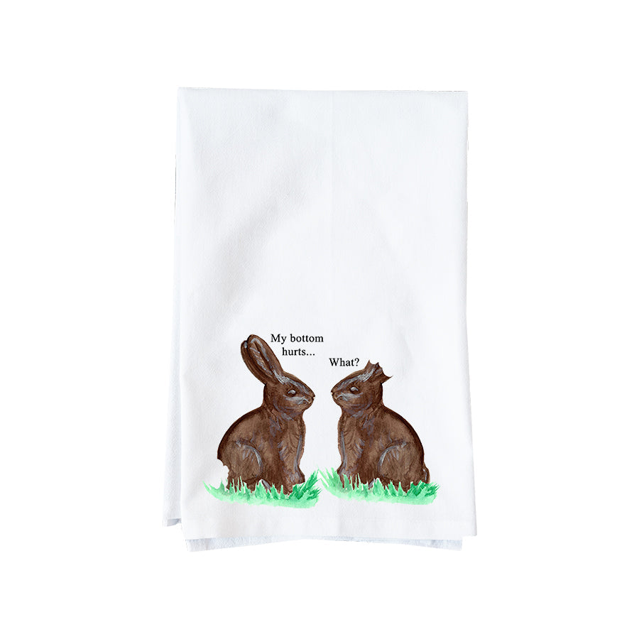 My Bottom Hurts Kitchen Towel