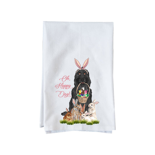 Oh Hoppy Day Kitchen Towel