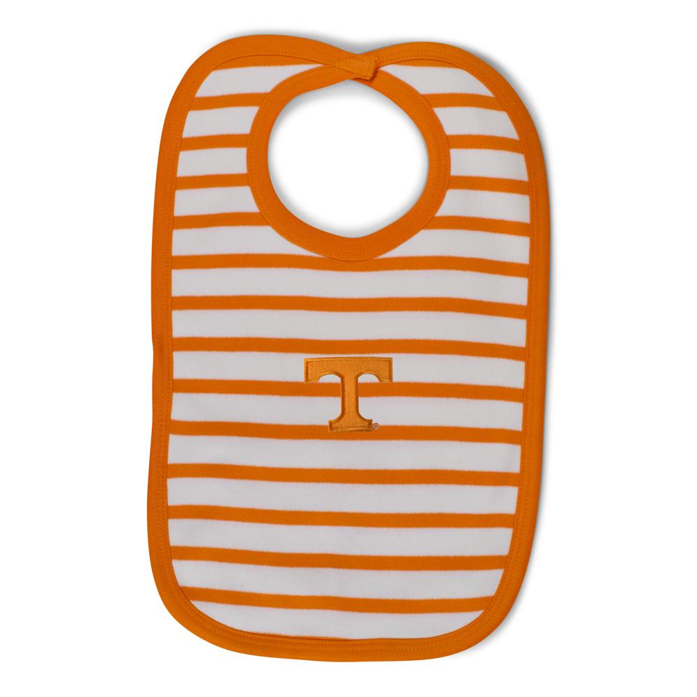 Tennessee Infant Stripe Knit Bib