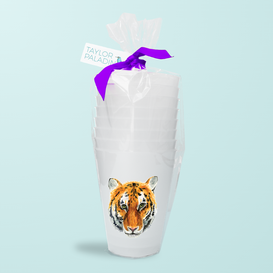 Tiger Frosted Cups