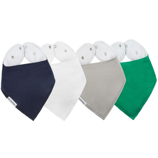 Tyler Organic Bandana Bib 4-Pack