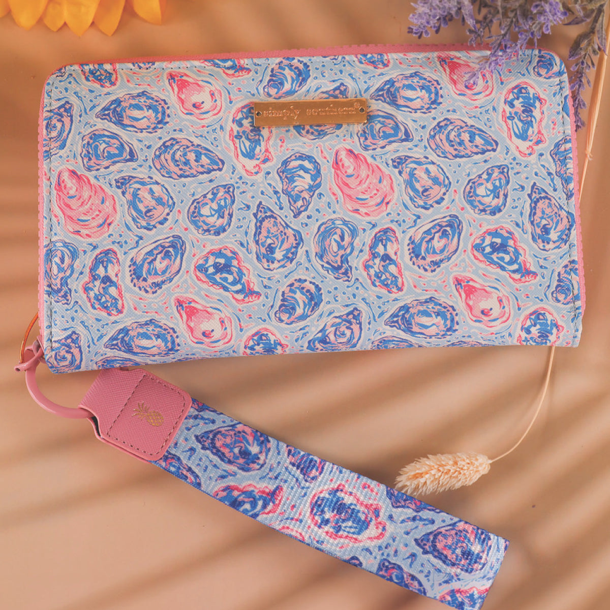 Simply Southern® Phone Wallet: Oyster